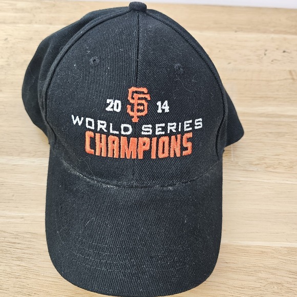 2014 SF Giants World Series Champions MLB Hat Cap Black Hat Fan Favorite - Picture 1 of 9